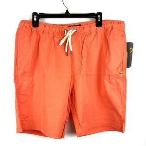 Johnny Bigg Mens Plain Swim Shorts Orange Size 38